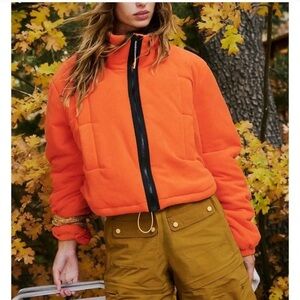 NWT Free People Movement Renegade fleece puffer jacket